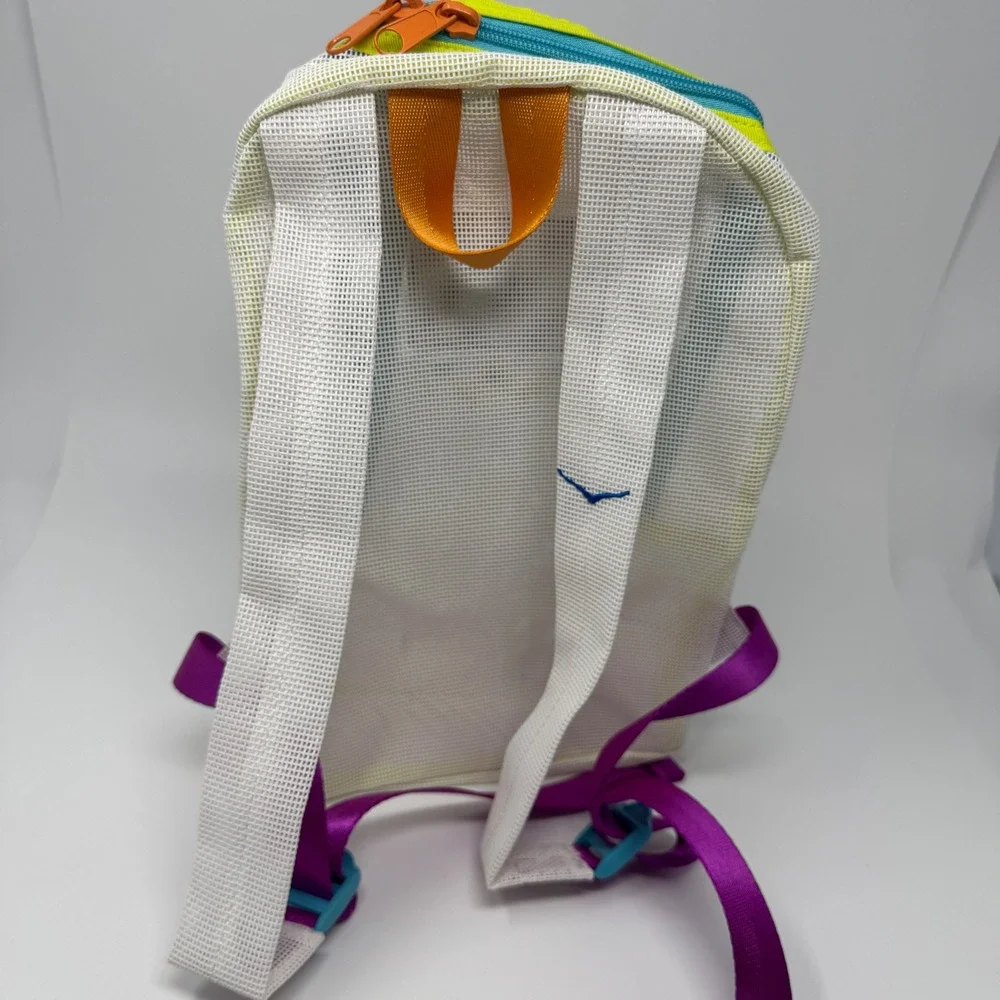 Hoka Foot Locker XC Championships 45th Anniversary White Mesh Backpack